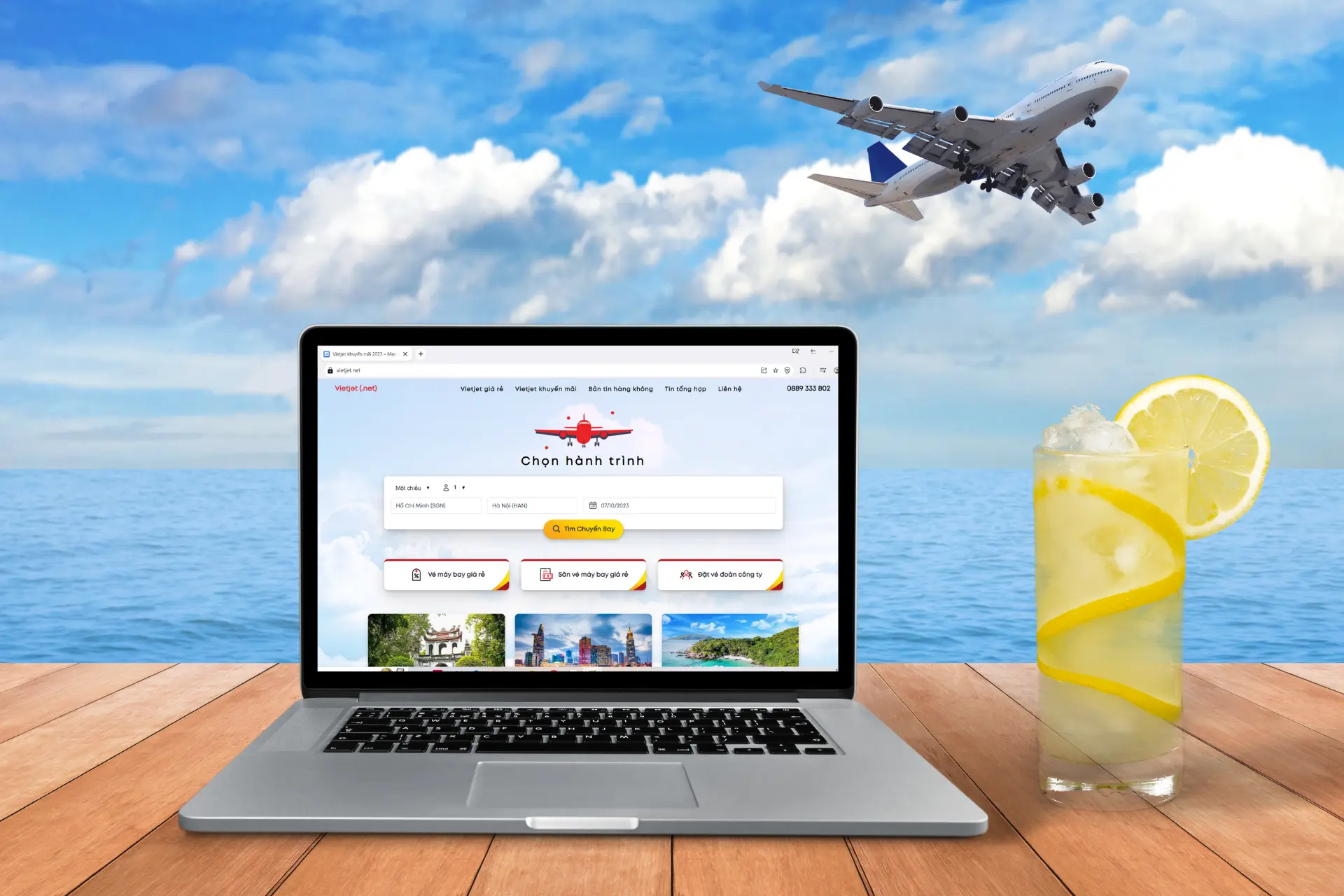 Đặt lịch bay Côn Đảo Sài Gòn giá rẻ tại Vietjet (.net)