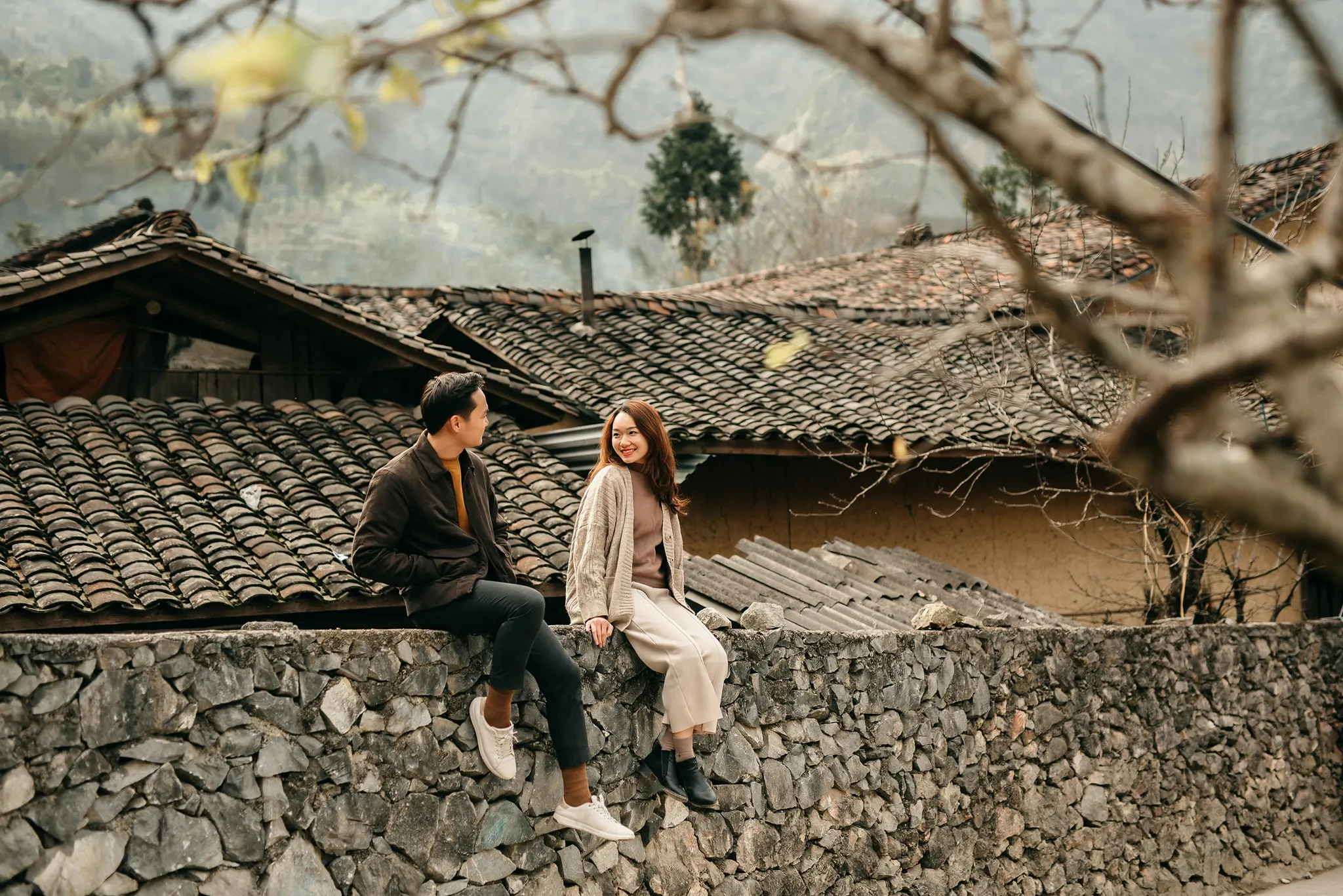 Nhà của Pao nằm giữa thung lũng Sủng Là bình yên, xinh đẹp