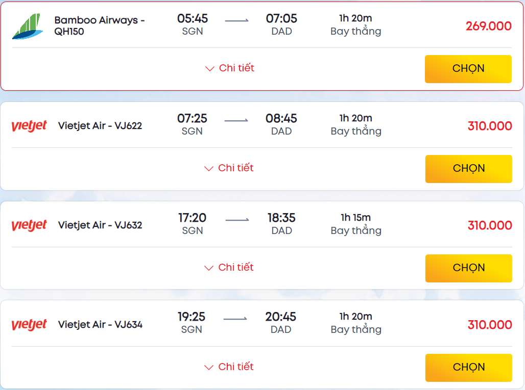 Săn vé máy bay đi Đà Nẵng giá tốt nhất tại Vietjet (.net)