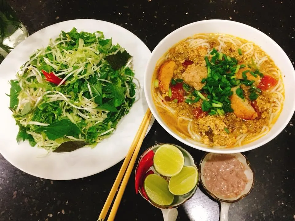 Bún rạm Quy Nhơn