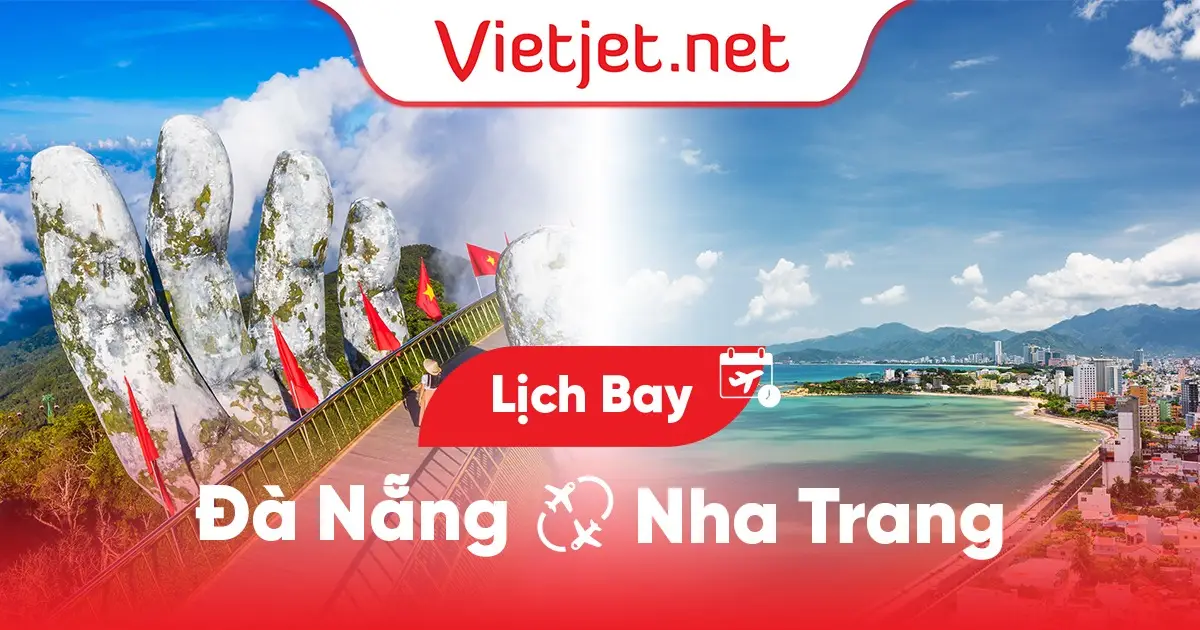 Lịch bay Đà Nẵng đi Nha Trang hôm nay