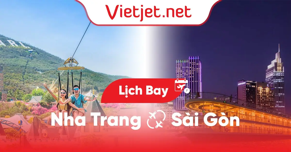 Lịch bay Nha Trang đi Sài Gòn hôm nay