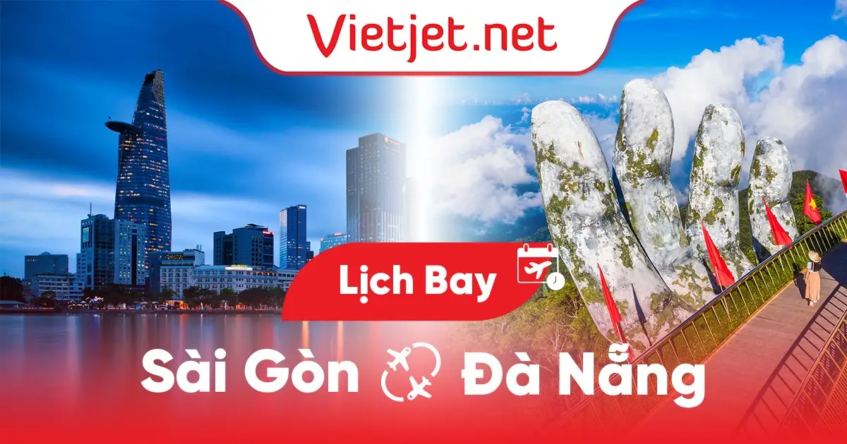 Lịch bay Sài Gòn (TP. HCM) Đà Nẵng hôm nay