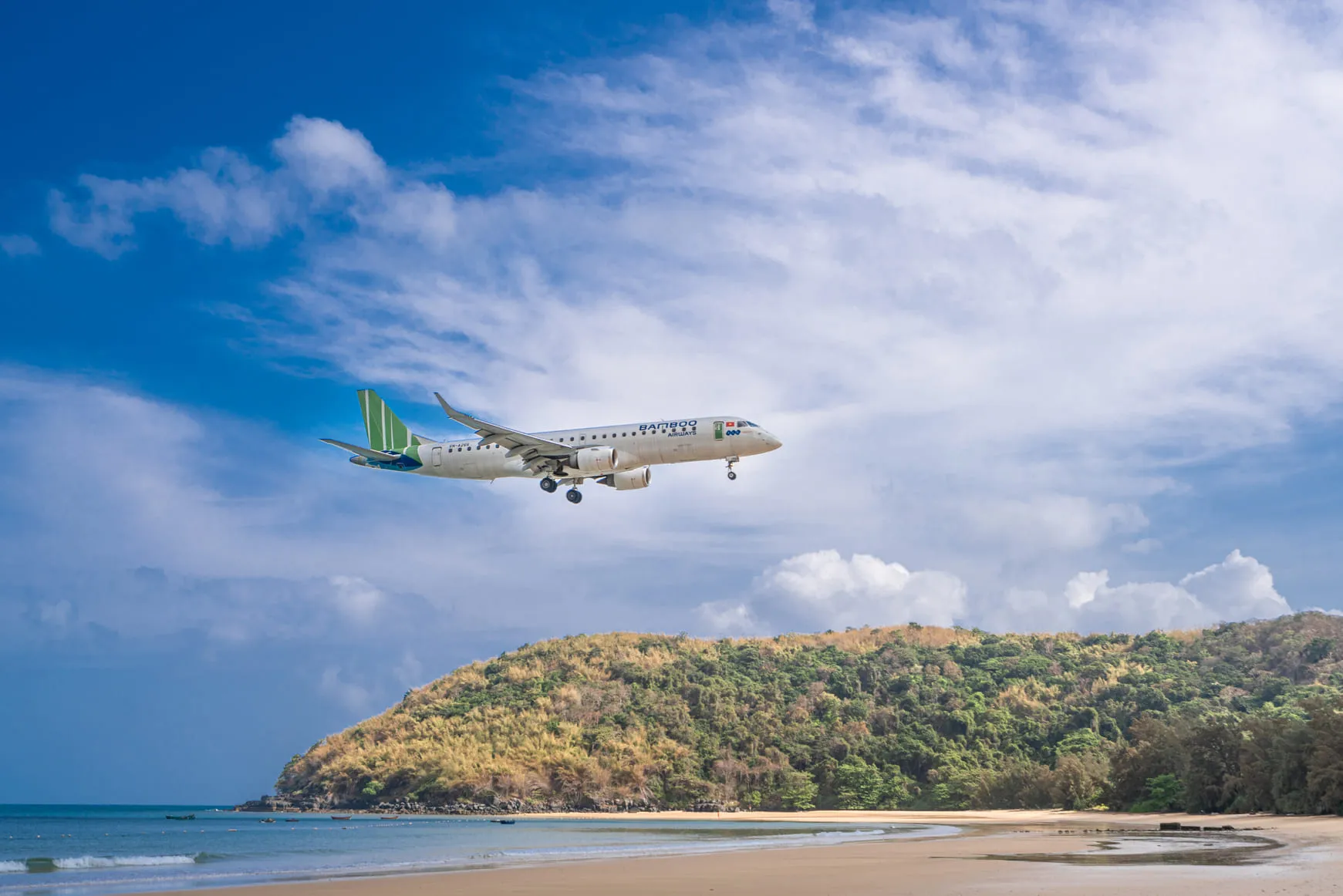 Bamboo Airways là hãng hàng không duy nhất khai thác vé máy bay Hà Nội đi Côn Đảo