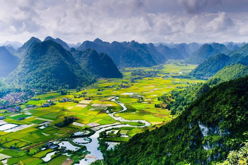 Thung lũng Bắc Sơn mùa lúa chín