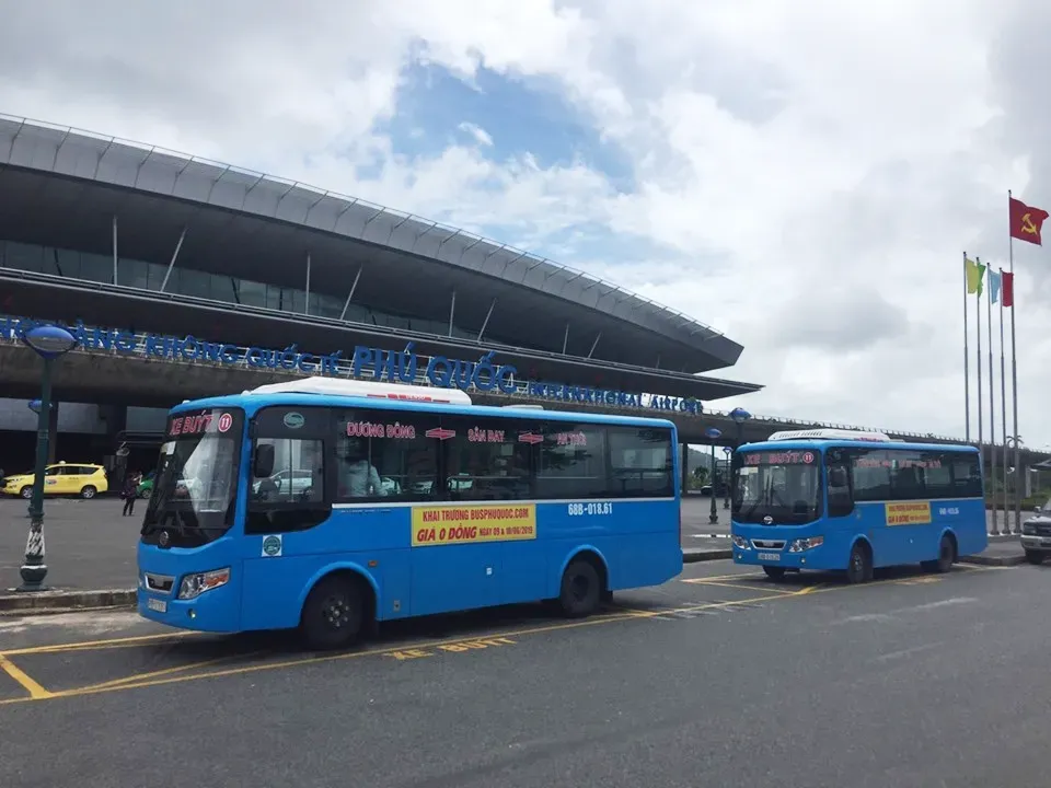 Xe bus sân bay Phú Quốc