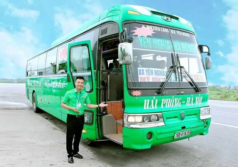 Từ Hà Nội đi Hải Phòng bằng xe khách