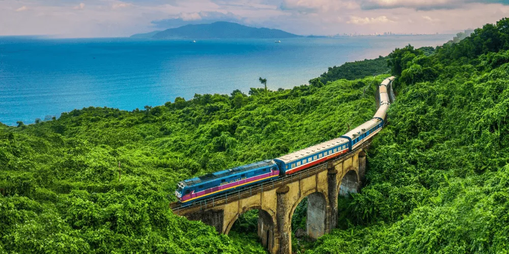 Di chuyển bằng tàu hỏa từ Đà Nẵng đến Vinh