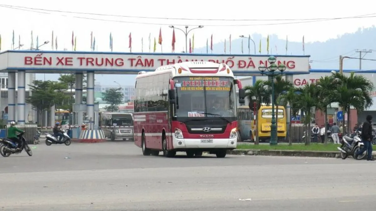 Di chuyển bằng xe khách từ Đà Nẵng đi Vinh