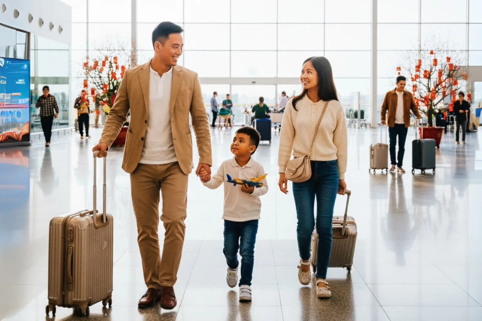 Vé máy bay mùng 8 Tết giá mềm hơn