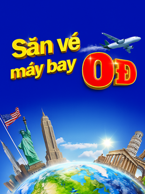 Vietjet khuyến mãi 0 đồng 12h trưa