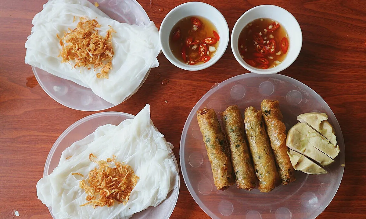 Ram bánh mướt hấp dẫn ở Hà Tĩnh