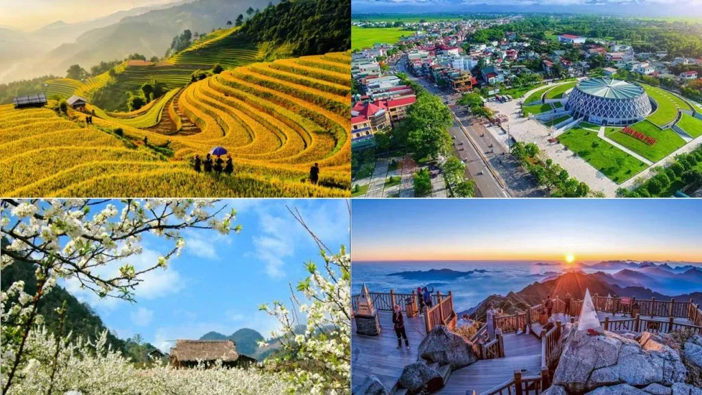 Các điểm du lịch miền Bắc dịp Tết đều mang vẻ đẹp rất riêng