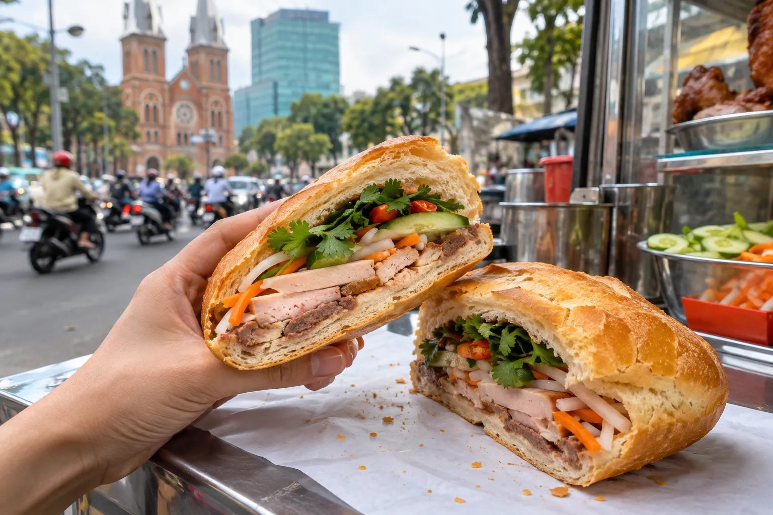 Bánh mì Quỳnh Hoa nổi tiếng mà ai cũng nên thử