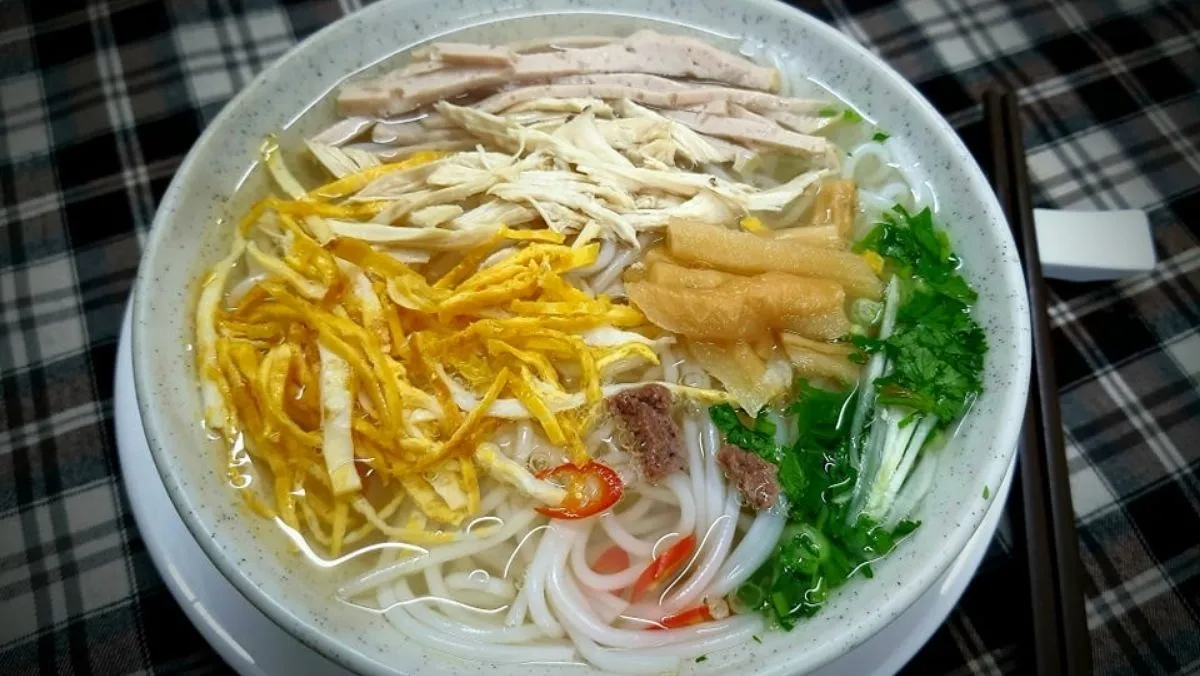 Bún thang mang hương vị vô cùng tinh tế, cầu kỳ