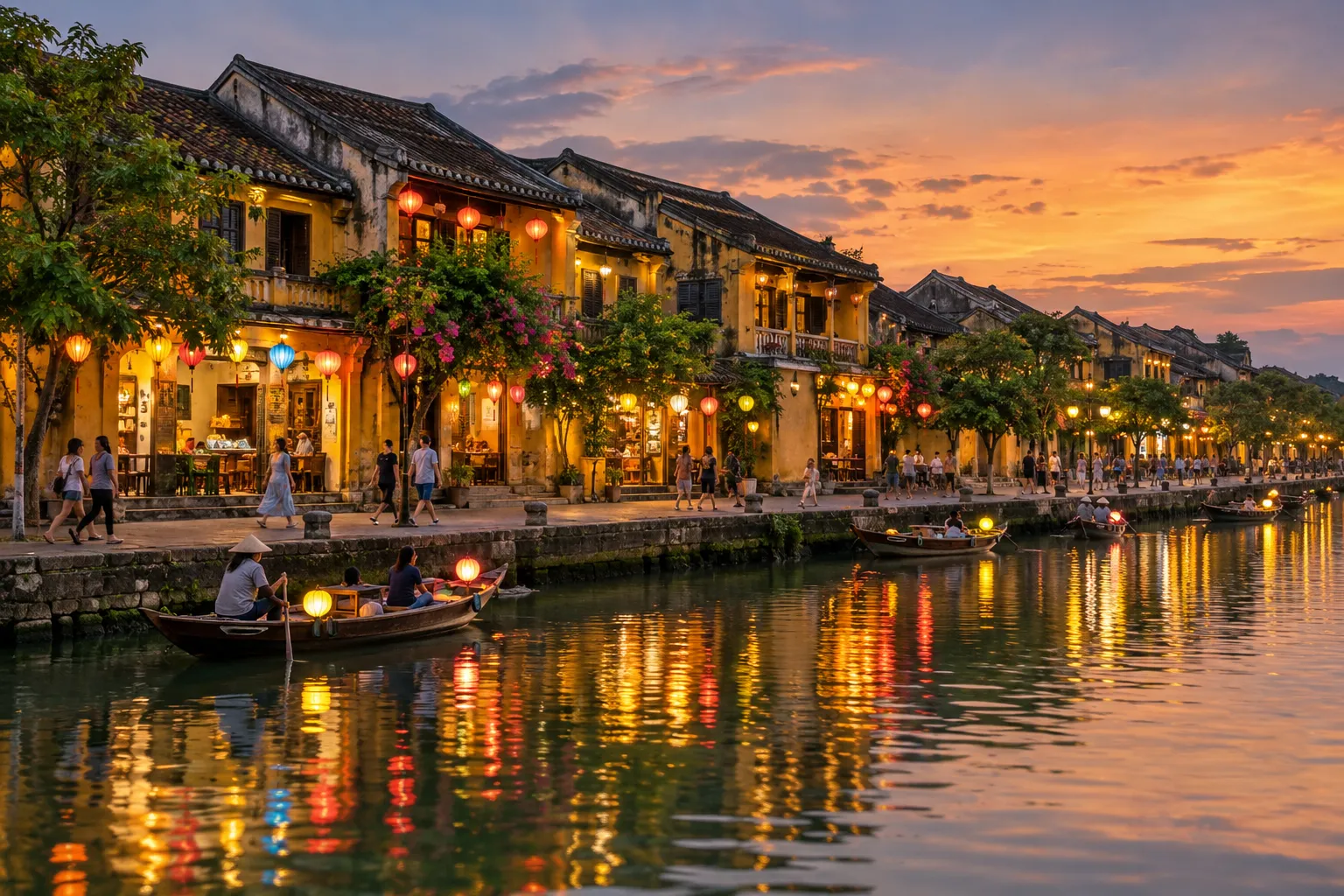 Du khách có thể tham gia các hoạt động tại Hội An vào những ngày Tết