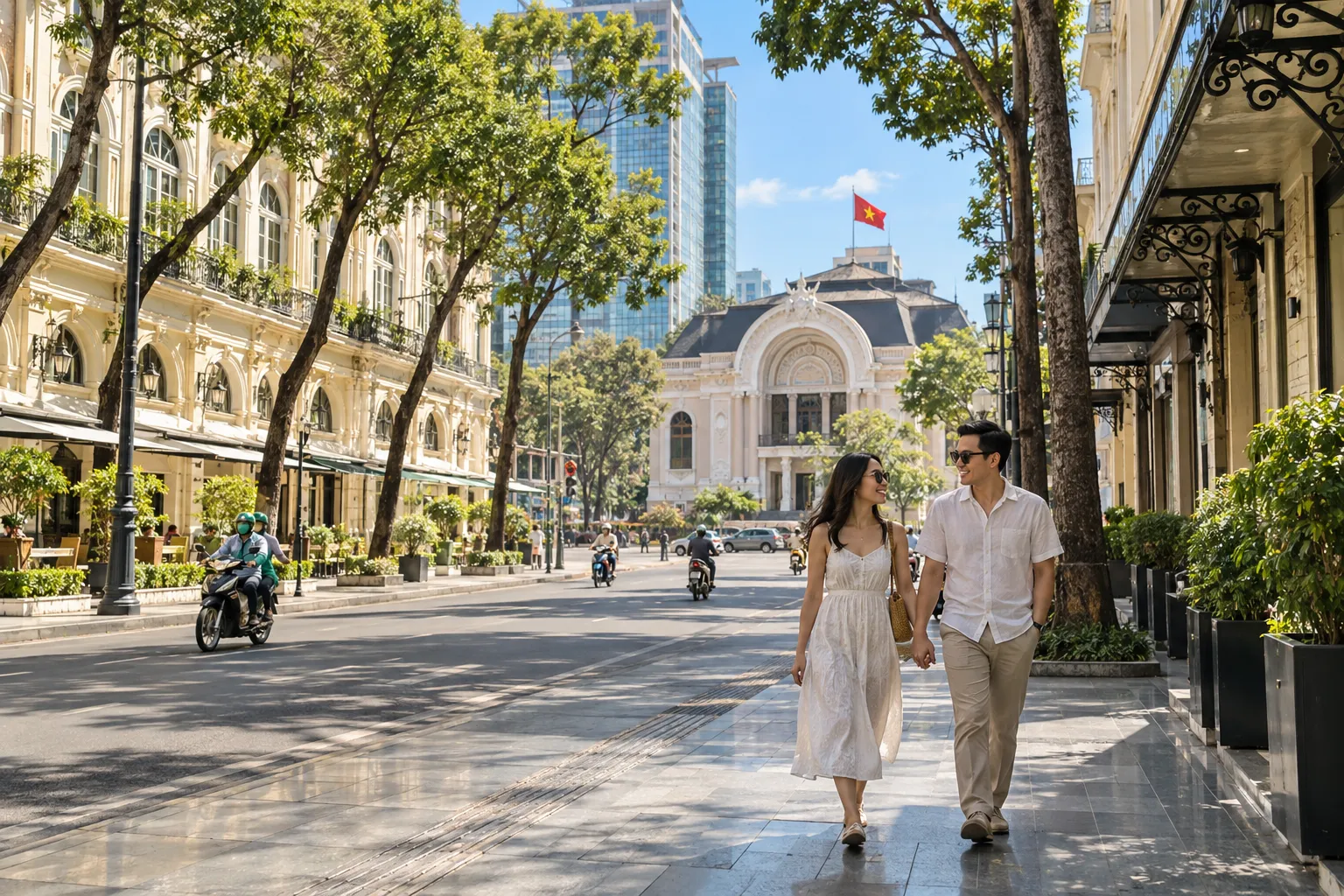 Thời tiết Sài Gòn đẹp nhất vào dịp lễ Tết