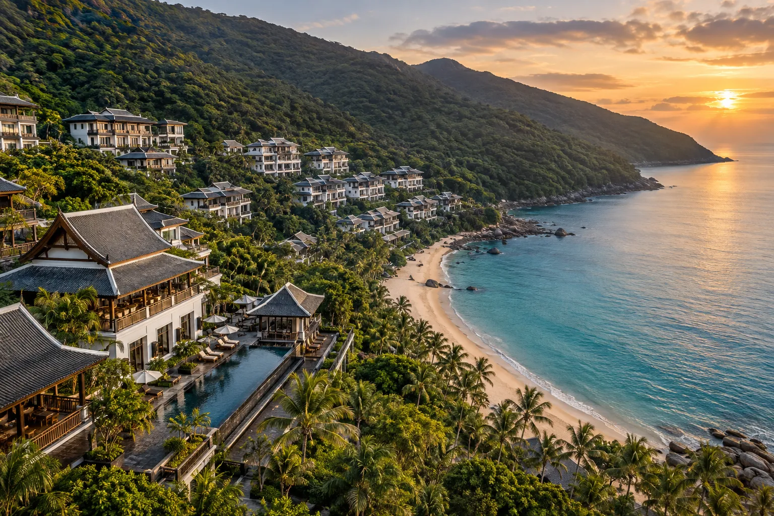 InterContinental Danang Sun Peninsula Resort với thiết kế đậm chất văn hóa Việt kết hợp hiện đại