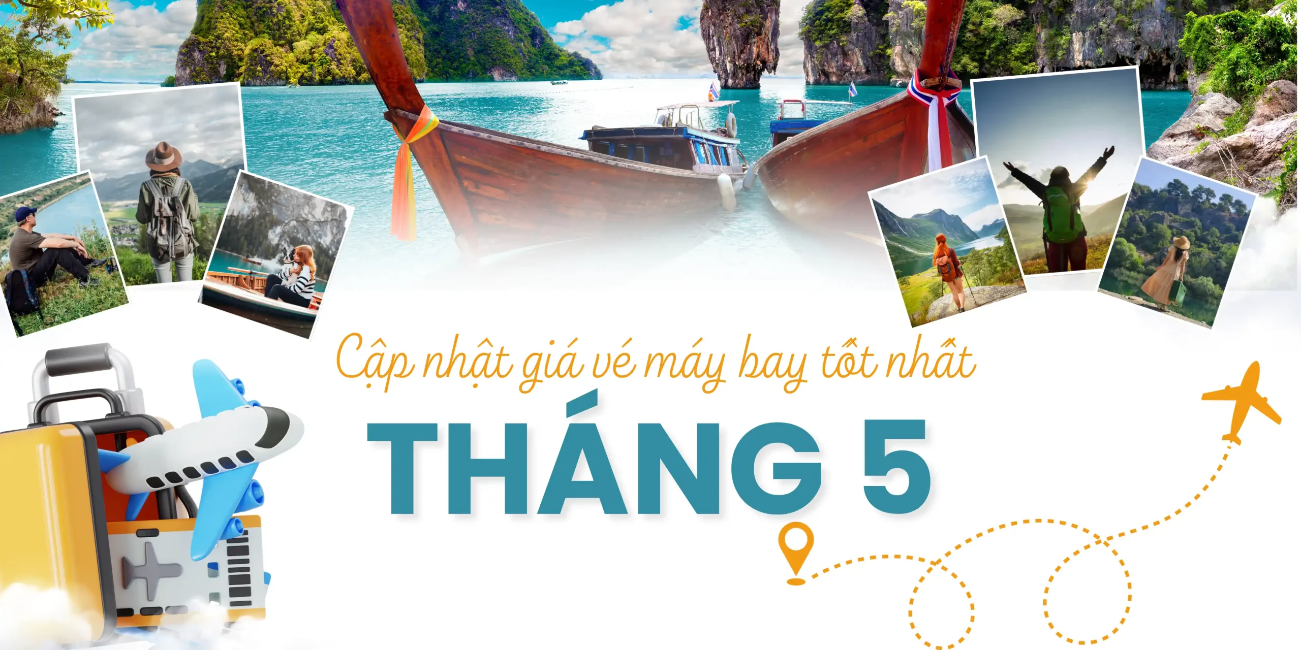 Cập nhật giá vé máy bay tốt nhất tháng 5/2026