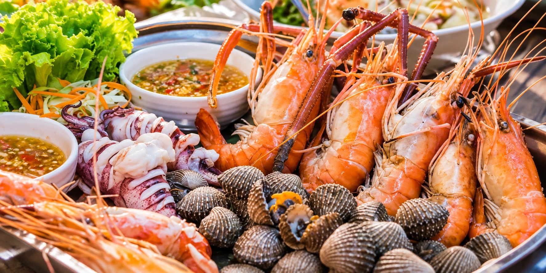Hải sản Nha Trang tươi ngon, đa dạng