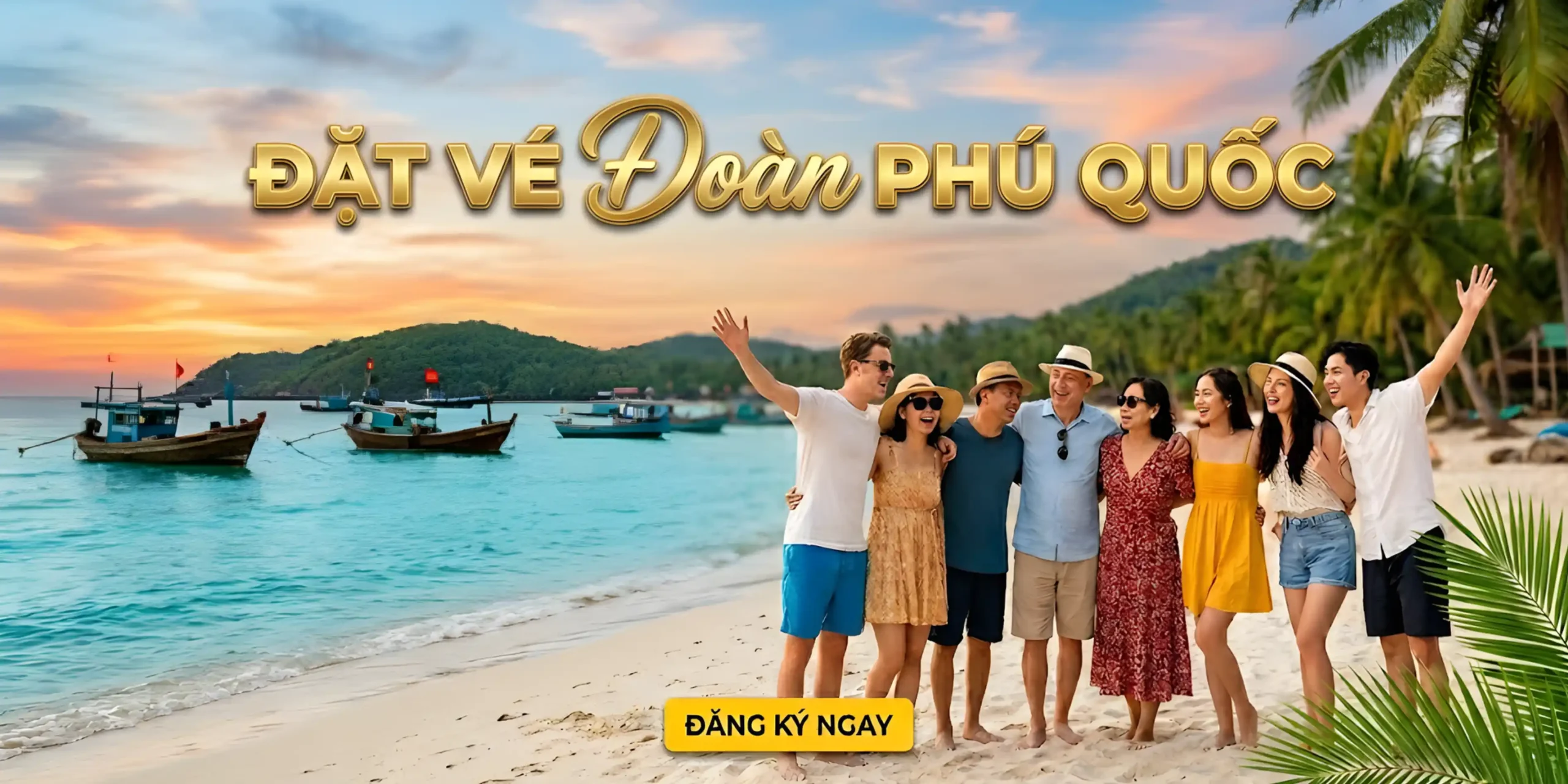 Đặt vé đoàn Phú Quốc