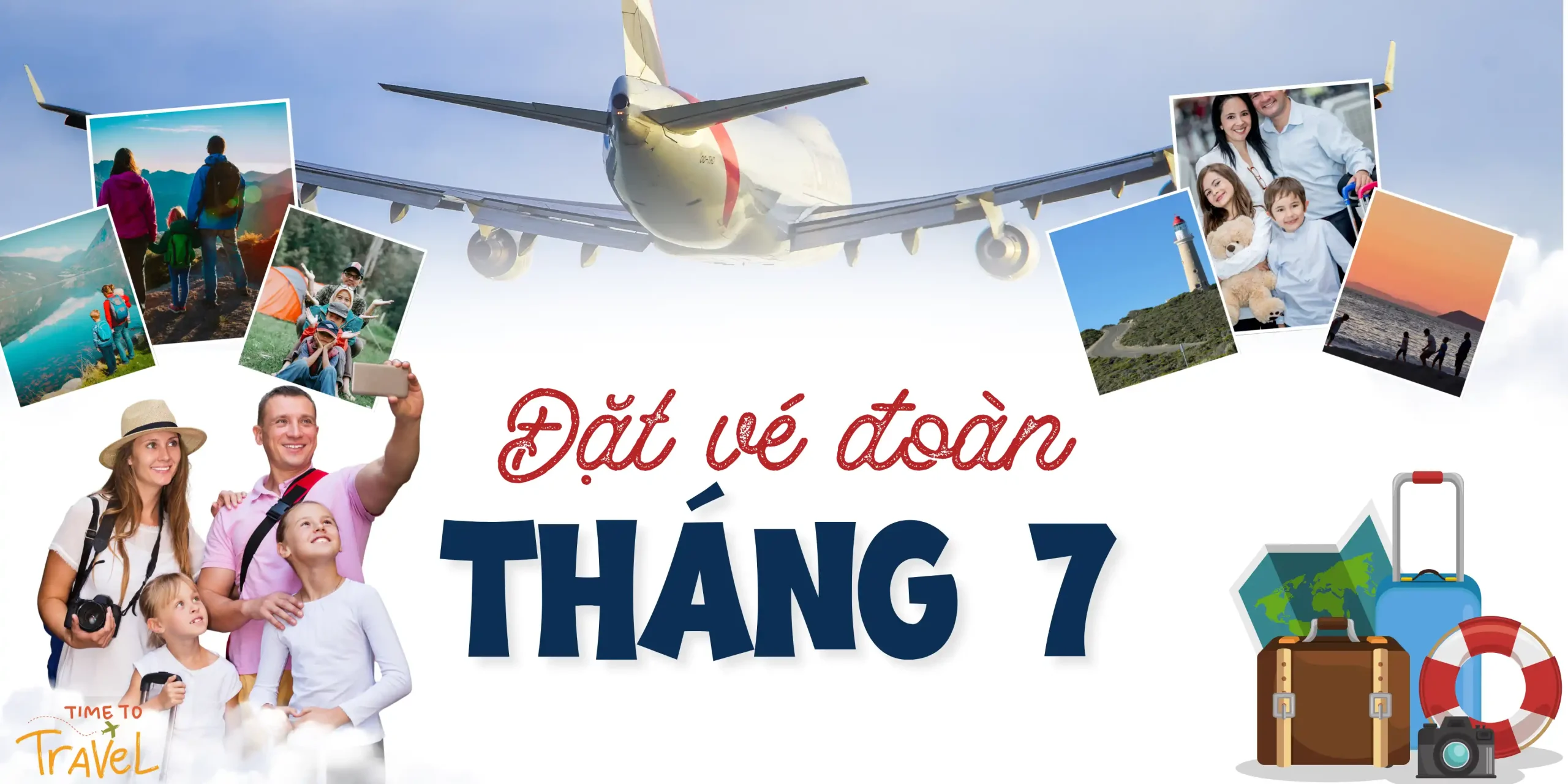 Đặt vé đoàn tháng 7