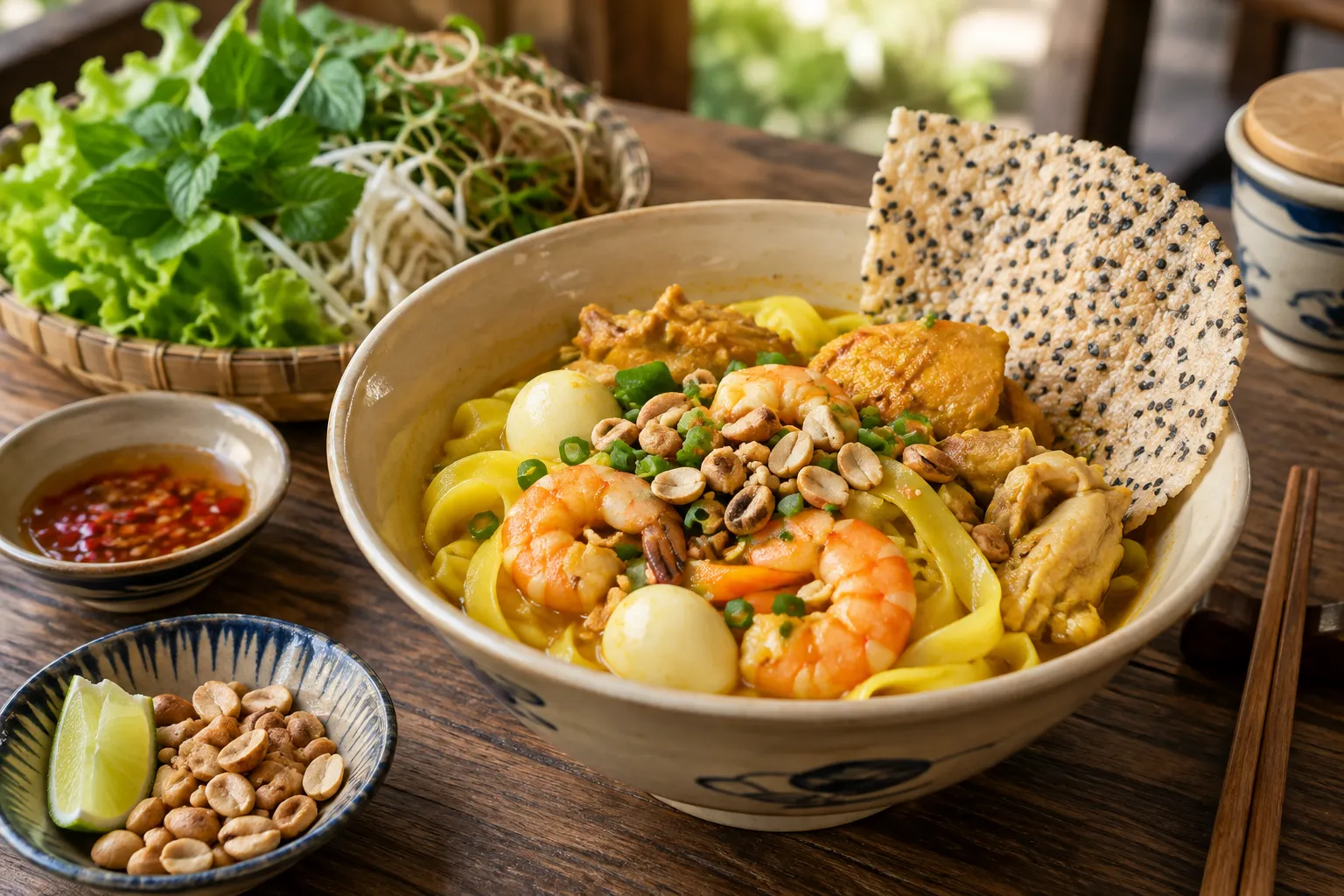 Mì Quảng được biết đến là một tinh túy ẩm thực của Đà Nẵng