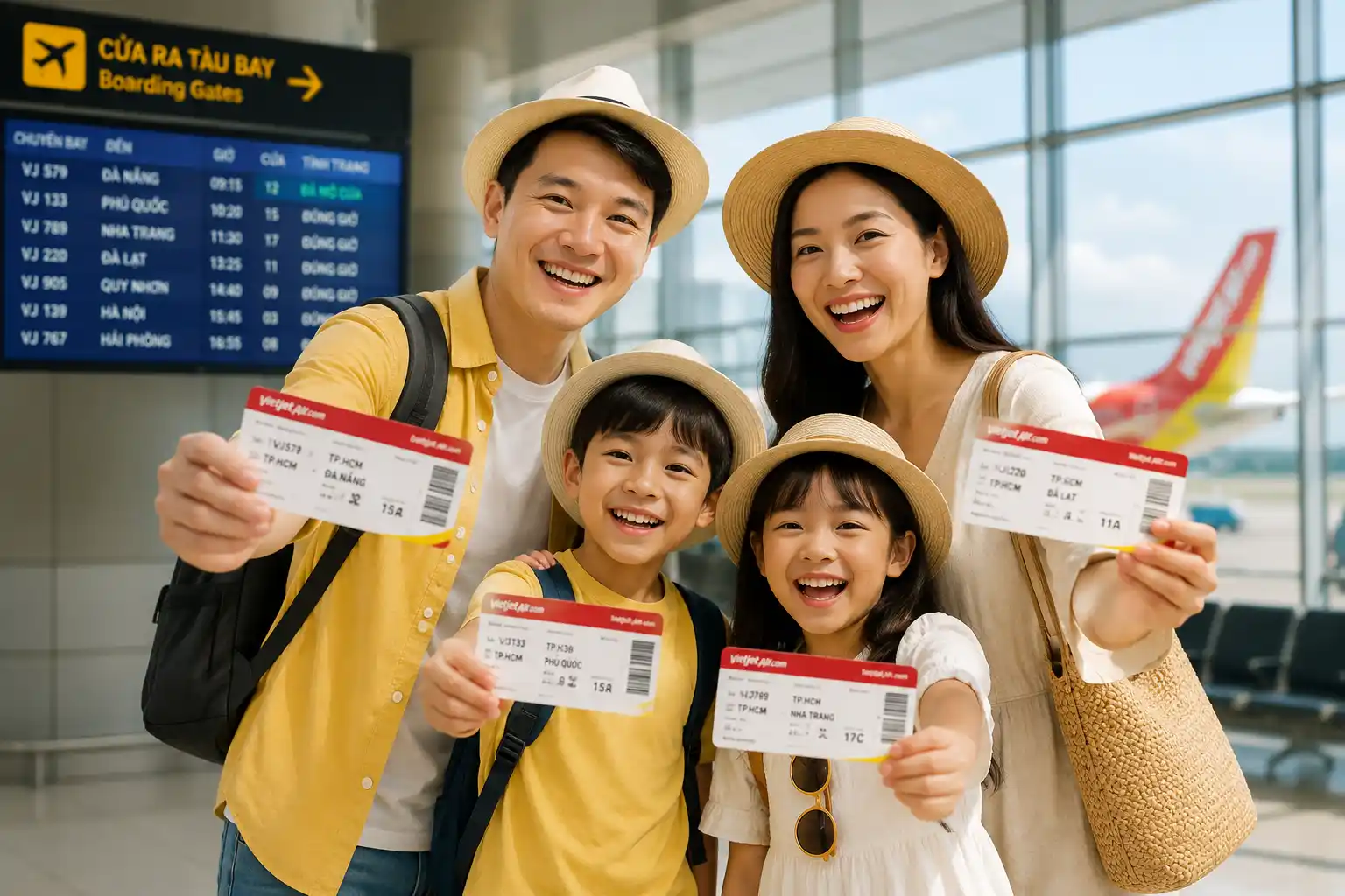 Đặt vé từ sớm giúp chuyến đi của bạn thong thả và thoải mái