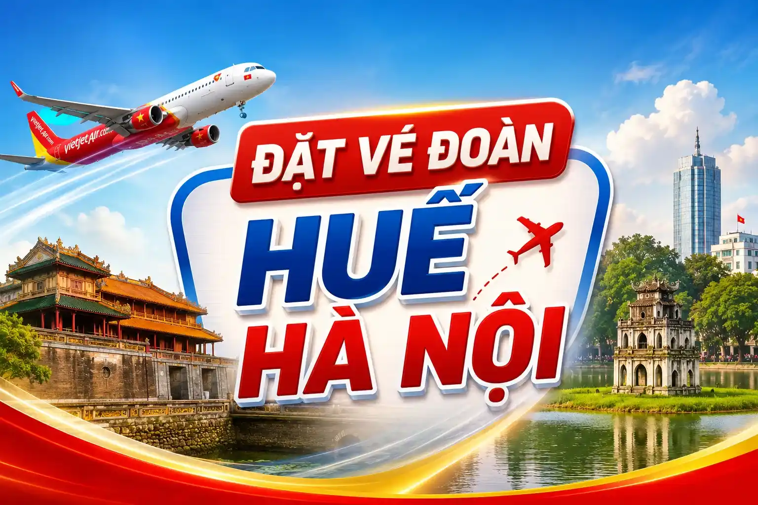 Đặt vé đoàn Huế Hà Nội khám phá Thủ đô nghìn năm văn hiến
