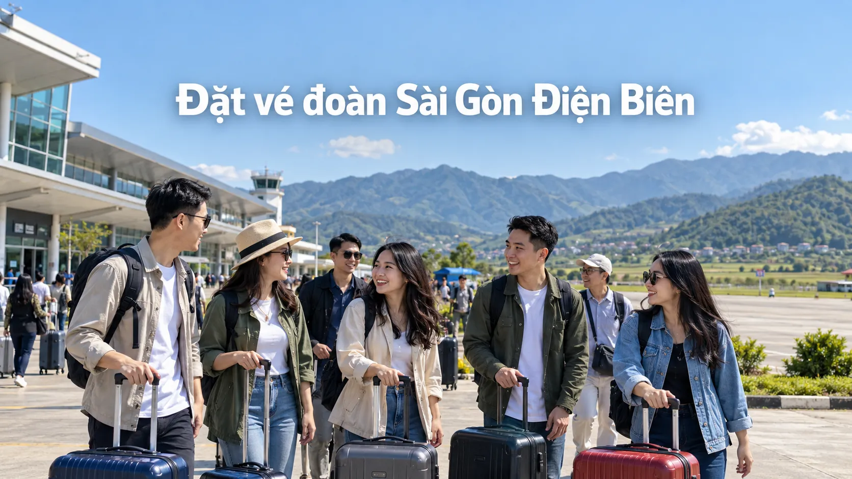 Đặt vé đoàn Sài Gòn Điện Biên giá rẻ