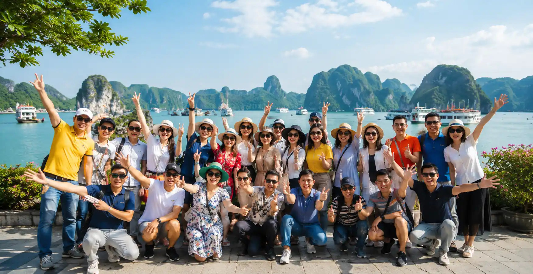 Lựa chọn dịch vụ đặt vé đoàn để mọi người cùng vui vẻ tận hưởng chuyến đi