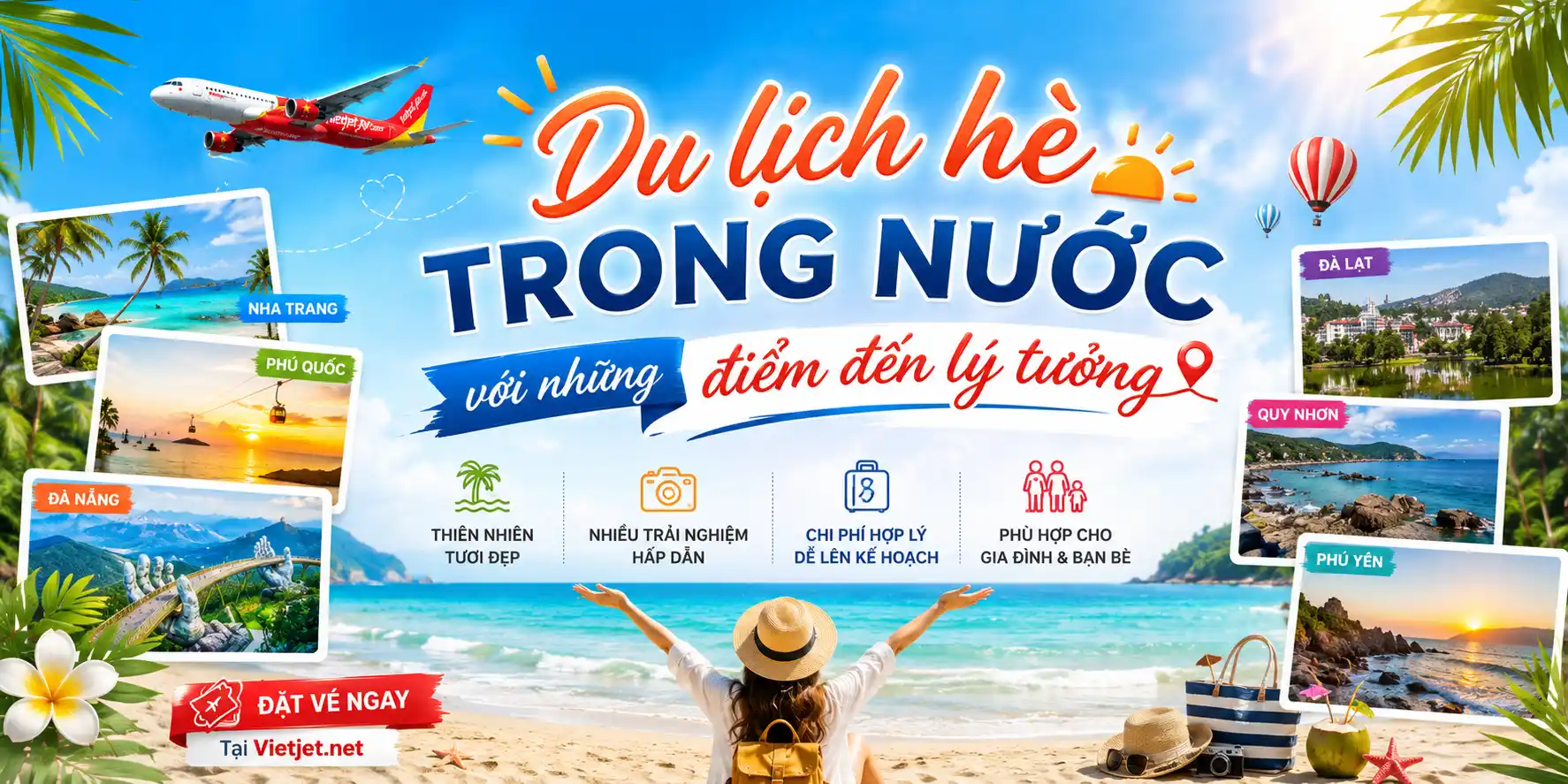 Du lịch hè trong nước với những điểm đến lý tưởng