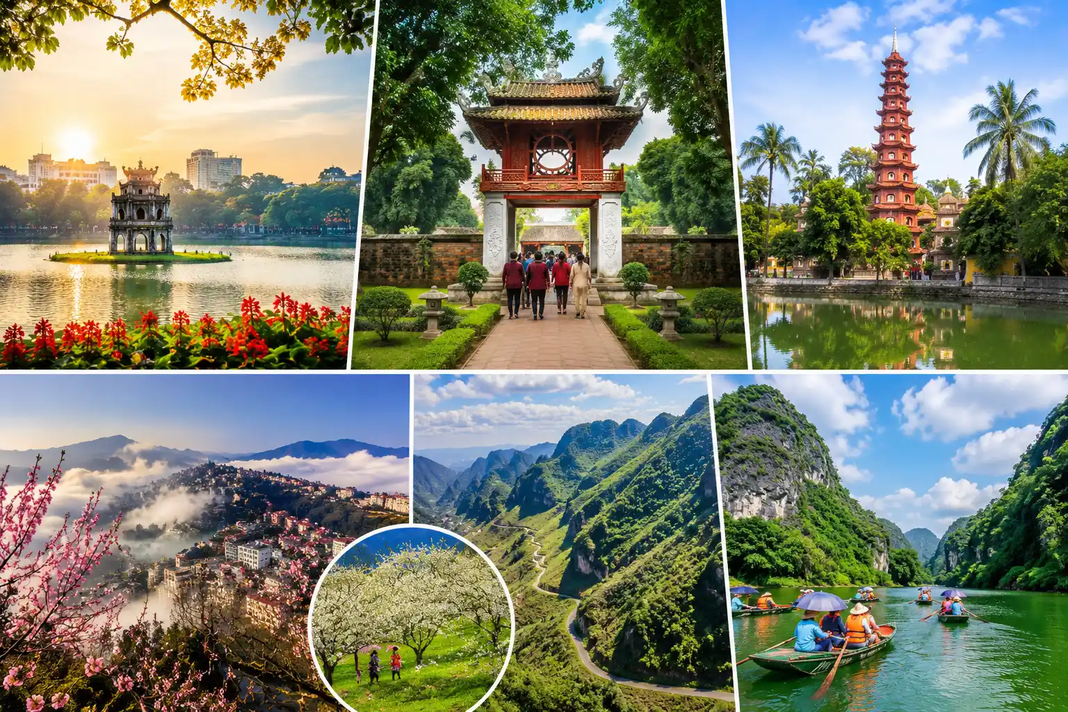 Cảm nhận không khí đầu xuân của miền Bắc