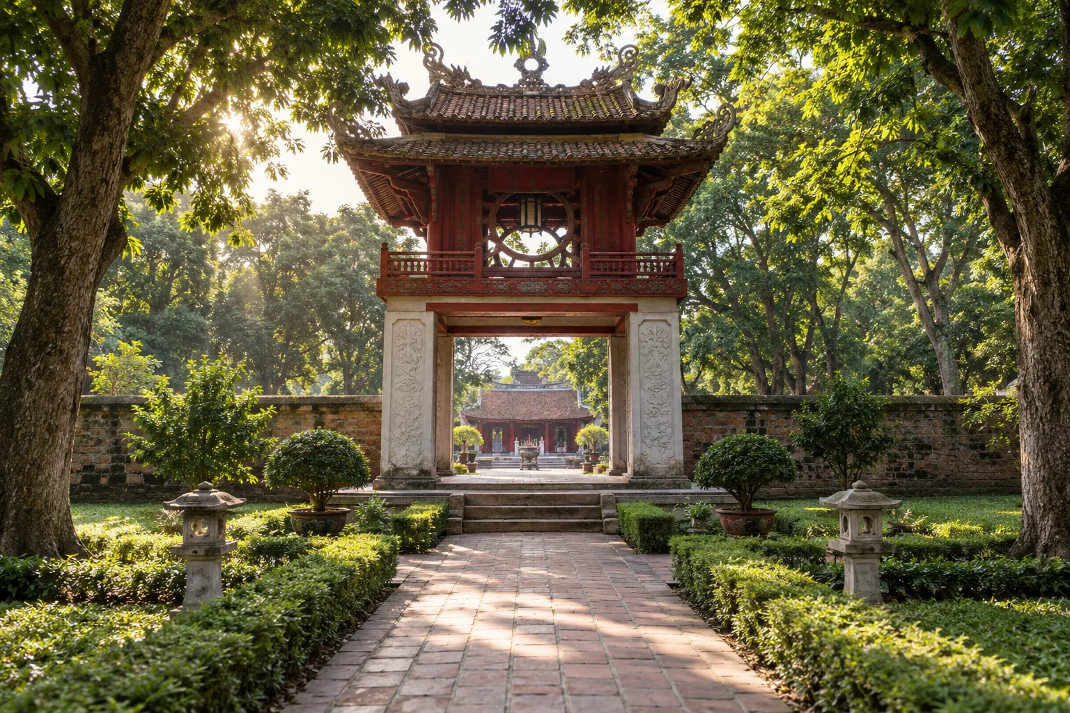 Tham quan Văn miếu Quốc Tử Giám để hiểu thêm về lịch sử nước ta
