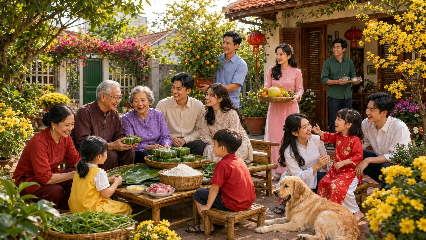 Đặt vé Tết sớm giúp cả nhà đoàn tụ trọn vẹn ngày Tết