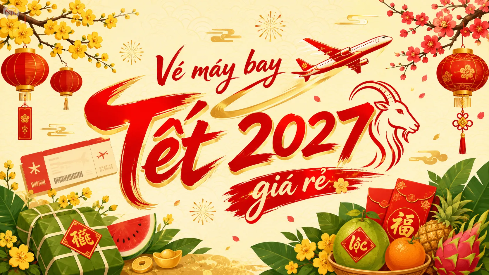 Vé máy bay Tết 2027 giá rẻ