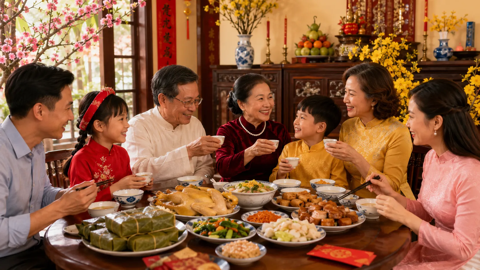 Đặt vé máy bay sớm để kịp về nhà sum vầy cùng gia đình ngày Tết